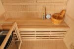 Vnutorna sauna Perinne 3 lavička