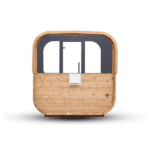 Sauna quadra x thermowood zadný