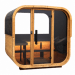 Sauna quadra x thermowood bočný